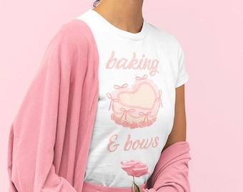 Coquette Bakken en Bogen Unisex Jersey T-shirt met korte mouwen