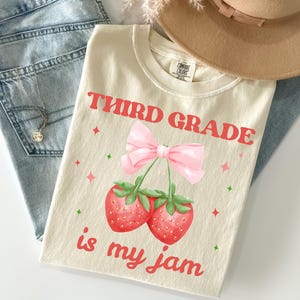 Comfort Colors® Third Grade Teacher Shirt 3rd Grade Teacher Appreciation T Shirt Elementary Third Grade Team Tee Gift