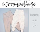 STRAMPELHOSE I Schnittmuster und Nähanleitung I Digitales Produkt I Gr. 50-128 I Lass deiner Kreativität freien Lauf!