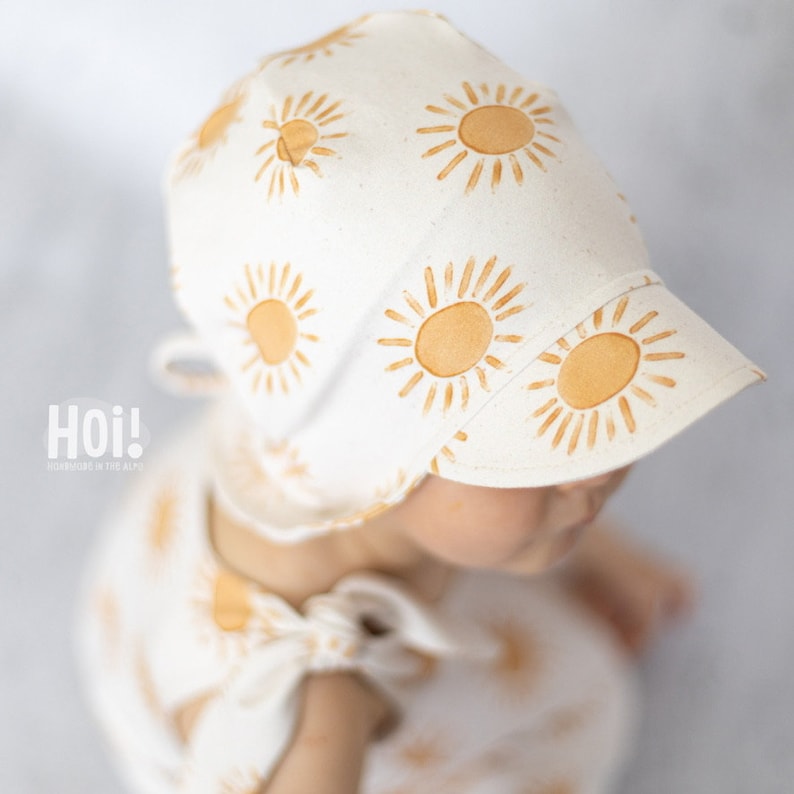 MUSLIN HAT I Sewing pattern and sewing instructions I Light and airy The perfect companion for warm days image 6