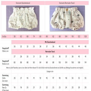 Bloomers I Sewing pattern and sewing instructions I Loose & airy design perfect for warm summer days image 3