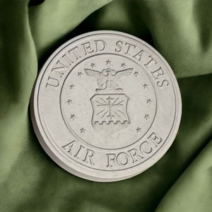 United States air force stone Concrete air force rock statue Entrance or front door stone