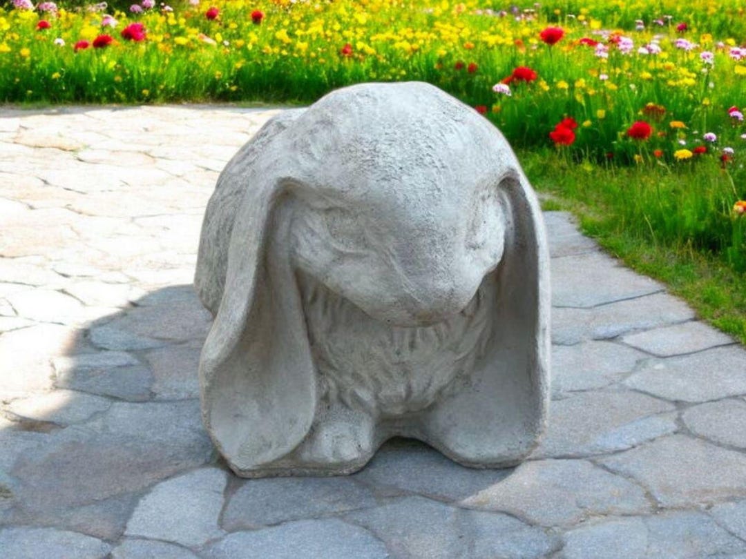 Floppette Rabbit Figure Standing Bunny With Long Ears Wld Animal Style ...