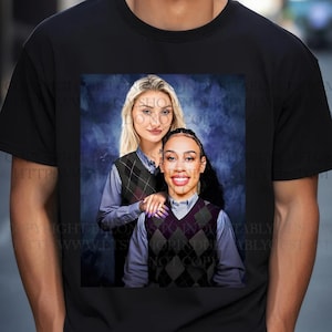 Camiseta vintage de hermanastras de Cameron Brink Dearica Hamby de Los Angeles Sparks Sudadera de Sparks Camiseta gráfica de merchandising de LA Sparks Camiseta de hermanastros