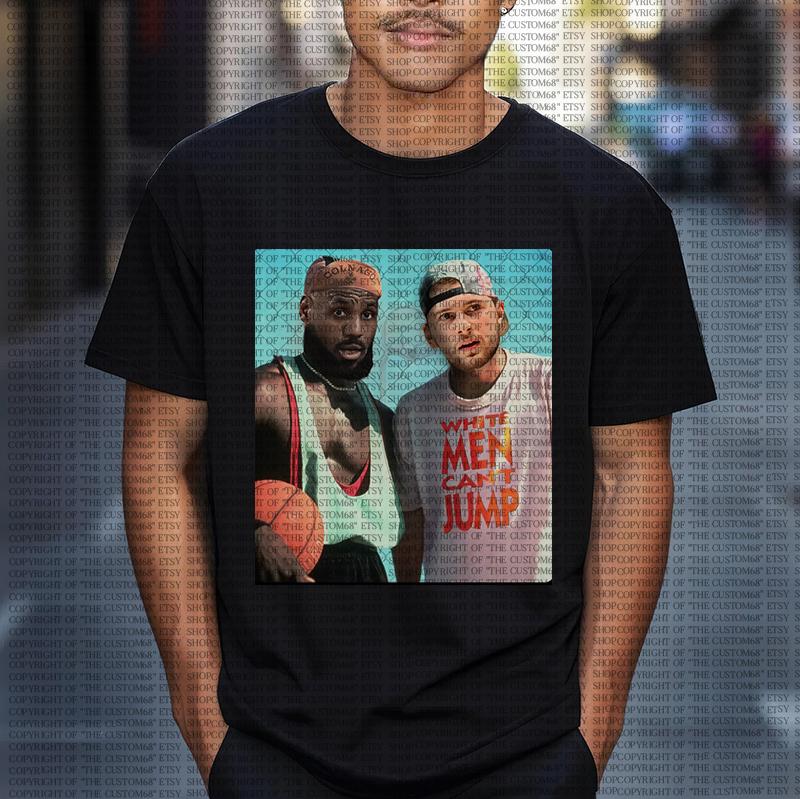 White Men Can't Jump Shirt - Etsy