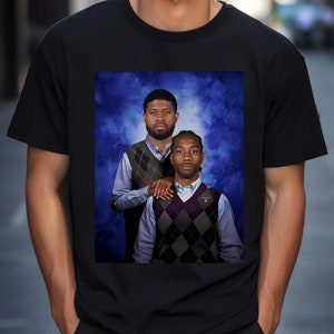 Kawhi Leonard Paul George Los Angeles Clippers  Vintage Shirt Merch Hoodie Sweatshirt Graphic Tee Step Brothers Shirt Handmade Clothing