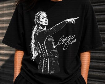 Grafik Sophie Cunningham Point Signature Basketball Tee Vintage Fever Fan Geschenk Womens Basketball Shirt