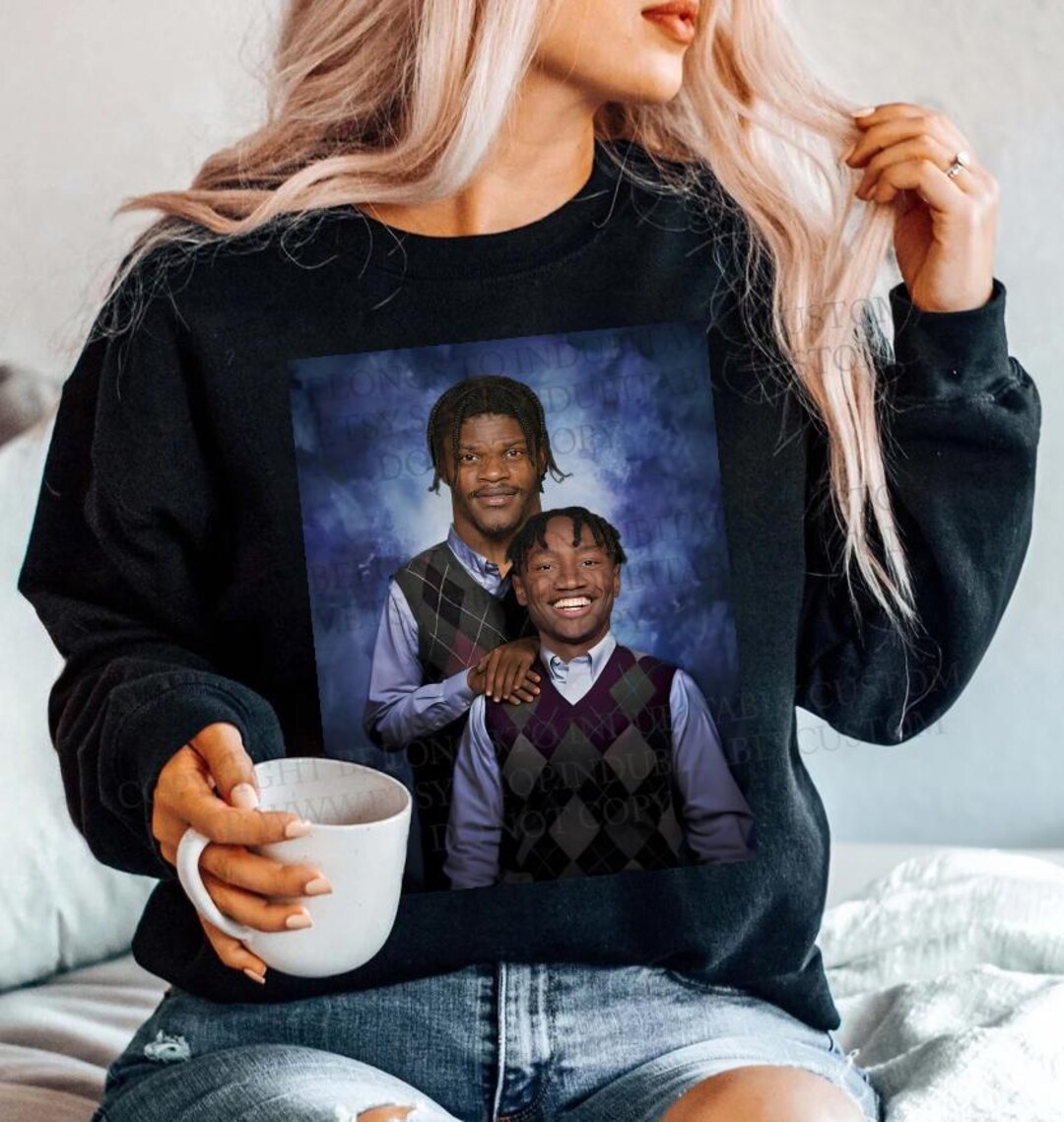 Lamar Jackson Zay Flowers Baltimore Ravens Vintage Sweatshirt Step