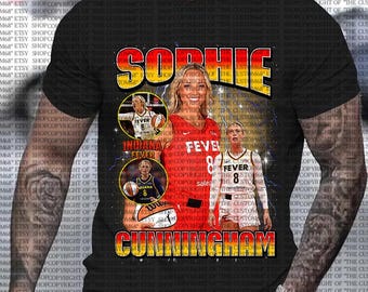 Sophie Cunningham Indiana Fever Basketball Player Step Sisters Vintage Shirt Fever Merch Graphic Tees Step Sisters Sophie Cunningham Shirt