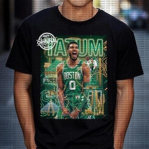 Jason Tatum Boston Celtics Vintage T-Shirt, Celtics Basketball Graphic Tee Sweatshirt