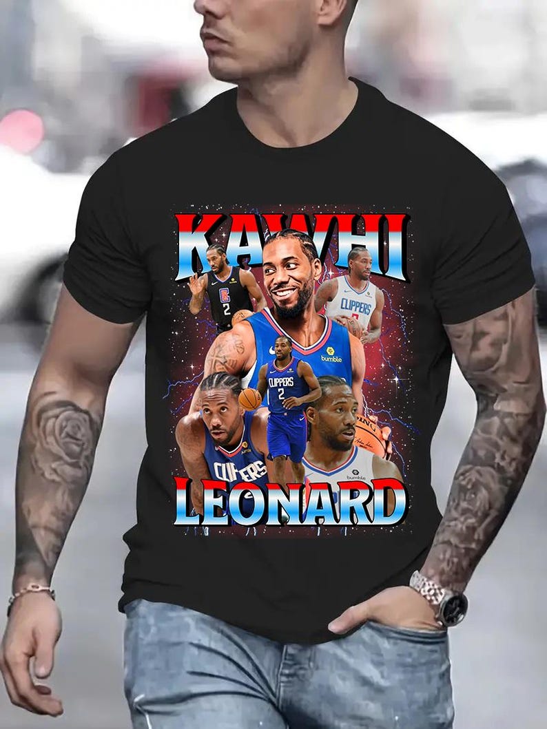 kawhi leonard graphic tee