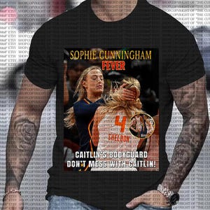 Sophie Cunningham Indiana Fieber Basketball Spieler Schritt Schwestern Vintage Shirt Fever Merch Graphic Tee Down Goes Jacy Sheldon