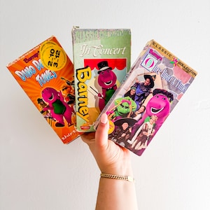 Stare kasety VHS Barney Dinozaur
