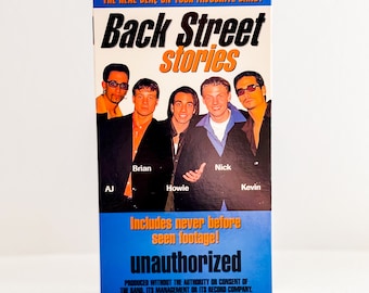 Vintage Backstreet Boys Back Street Stories VHS Collectors Item 1998