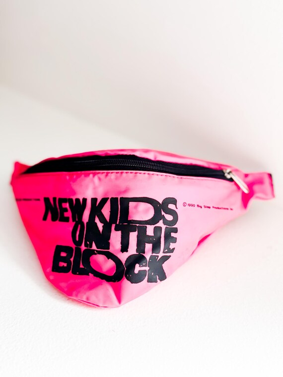 Vintage 1990 New Kids on the Block NKOTB Fanny Pack Belt Bag  display picture 1