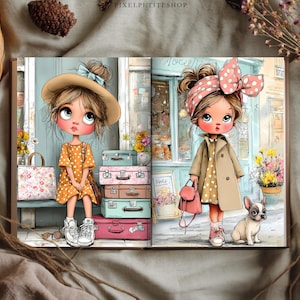 Stadsutforskare, Nomad Girl Digitala Sidor | Skräpjournal och Scrapbooking Ephemera (Digital Nedladdning) bild 7