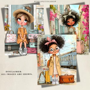 Stadsutforskare, Nomad Girl Digitala Sidor | Skräpjournal och Scrapbooking Ephemera (Digital Nedladdning) bild 6