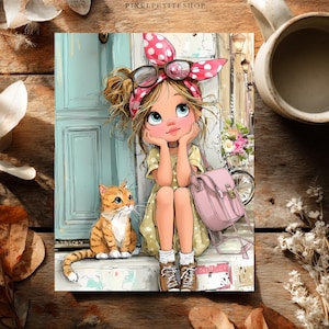 Stadsutforskare, Nomad Girl Digitala Sidor | Skräpjournal och Scrapbooking Ephemera (Digital Nedladdning) bild 15