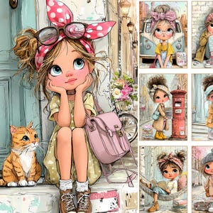 Stadsutforskare, Nomad Girl Digitala Sidor | Skräpjournal och Scrapbooking Ephemera (Digital Nedladdning) bild 18