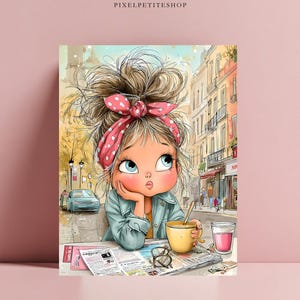 Stadsutforskare, Nomad Girl Digitala Sidor | Skräpjournal och Scrapbooking Ephemera (Digital Nedladdning) bild 14