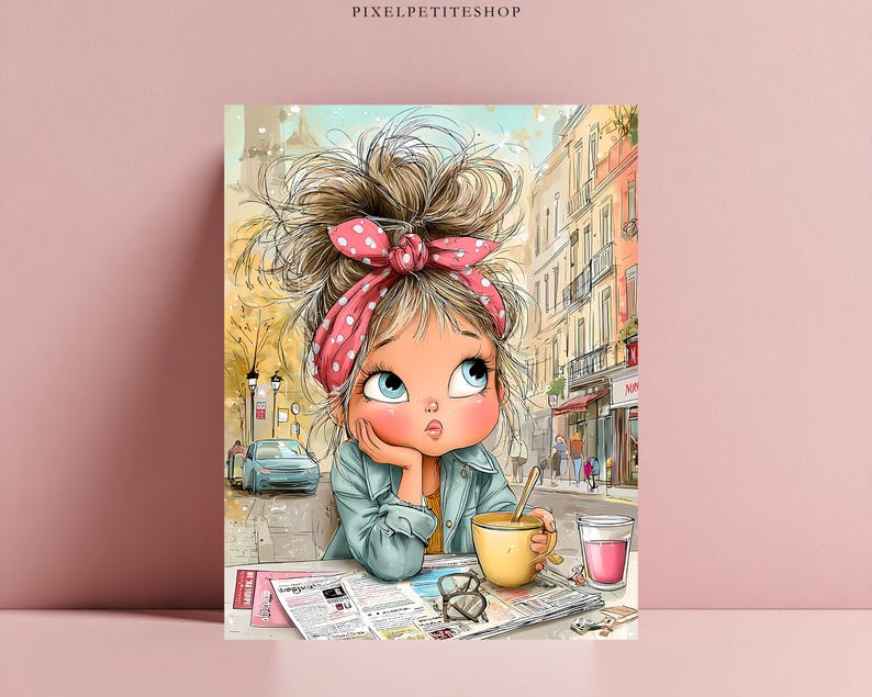 Stadsutforskare, Nomad Girl Digitala Sidor | Skräpjournal och Scrapbooking Ephemera (Digital Nedladdning) bild 14