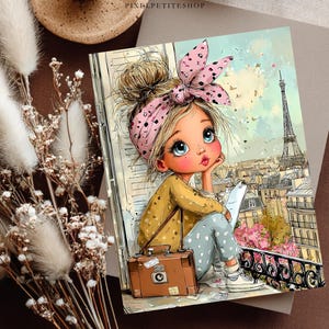 Stadsutforskare, Nomad Girl Digitala Sidor | Skräpjournal och Scrapbooking Ephemera (Digital Nedladdning) bild 16