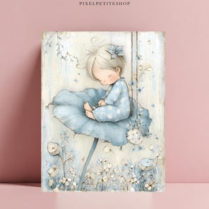 Adorable Baby Boy Digital Pages | Nursery Junk Journal & Scrapbooking Printables (Digital Download) image 14