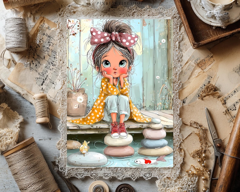Stadsutforskare, Nomad Girl Digitala Sidor | Skräpjournal och Scrapbooking Ephemera (Digital Nedladdning) bild 13