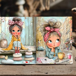 Stadsutforskare, Nomad Girl Digitala Sidor | Skräpjournal och Scrapbooking Ephemera (Digital Nedladdning) bild 9