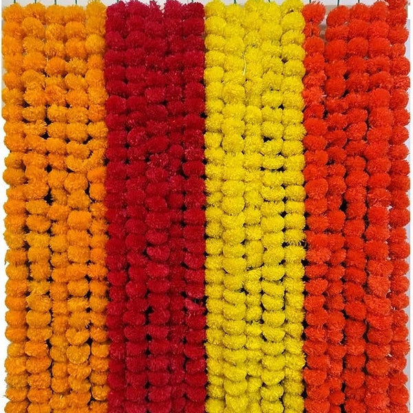 Artificial Marigold Flowers Etsy