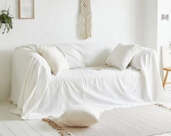 Extra grote 100% katoenen bankhoes set Gooien Woonkamer Decor Bankhoes Sprei Bedovertrek Bankhoes