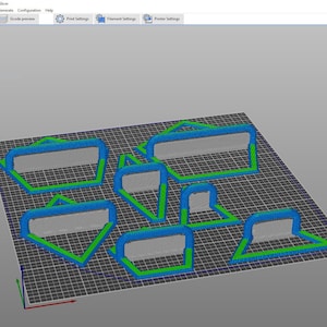 3D Printed EPP English Paper Piecing Stencils, 3/8&quot; seam allowance, STL Download. Compatible with Tula Nova pattern