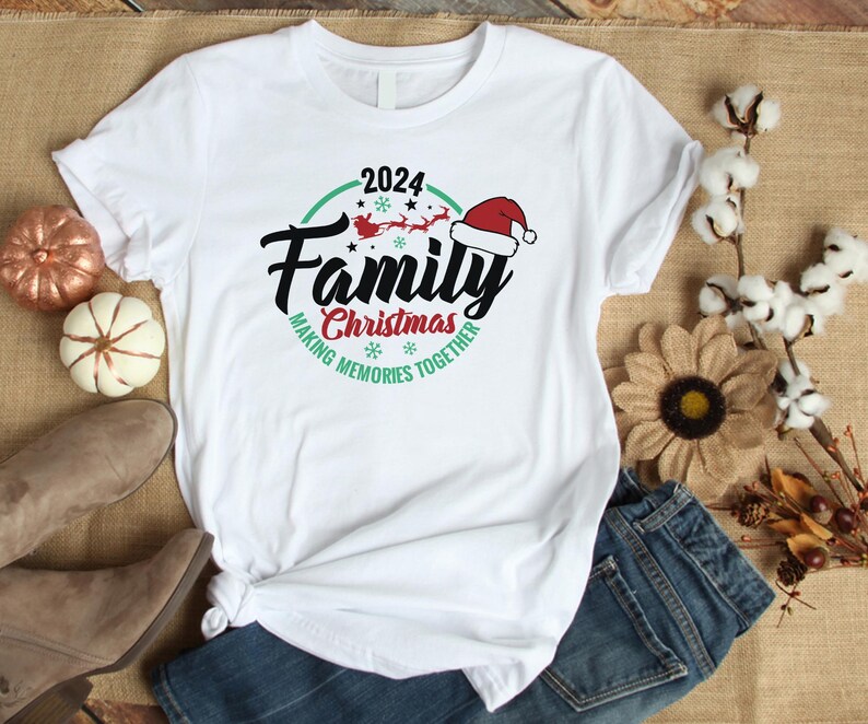Family Christmas 2024 Svg, Cricut, Sublimation Family Svg, Together Svg