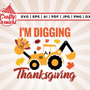 Ich bin Graben Thanksgiving SVG, Cricut, Sublimation, Thanksgiving Bagger, Thanksgiving Boy svg, Thanksgiving Kleinkind Shirt, Silhouette