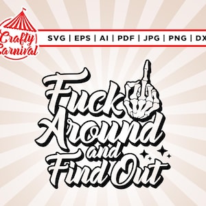 F * ck rund und finden Sie heraus, SVG, Cricut, Png, SVG, Sublimation, Silhouette, Schnitt Datei, sofort-Download, Aufbügeln.