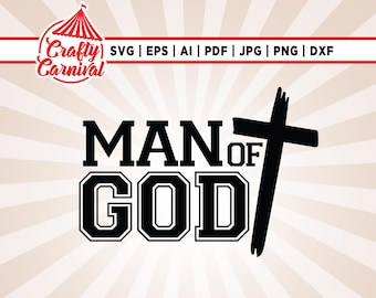Man Of God Svg, Husband Of Faith Svg, Cricut, Sublimation, Man Of Faith svg, Men Of Faith png, Christian Brother svg, Man Of God png, Png.