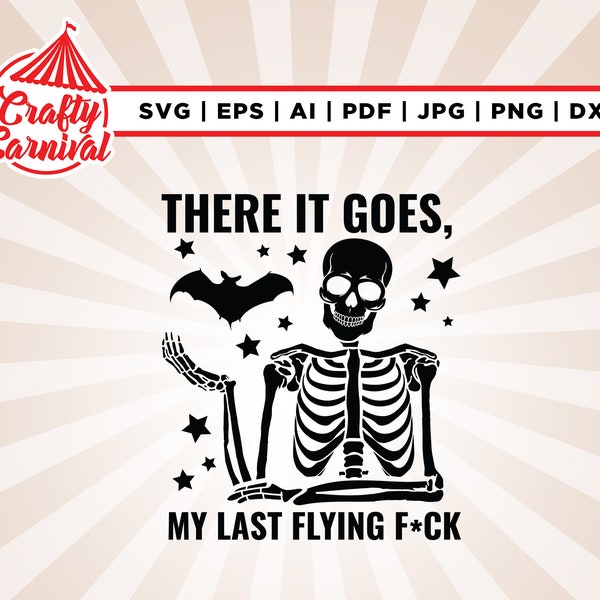 My Last Flying F Bat PNG, Halloween Sublimation, Fall, Autumn, Spooky, October, Retro, Sublimation, SVG,  Vintage, Silhouette, Cricut