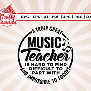 Un gran profesor de música svg, Cricut, sublimación, profesor de música svg, enseñar música svg, un verdadero profesor de música png, silueta, archivo de corte,