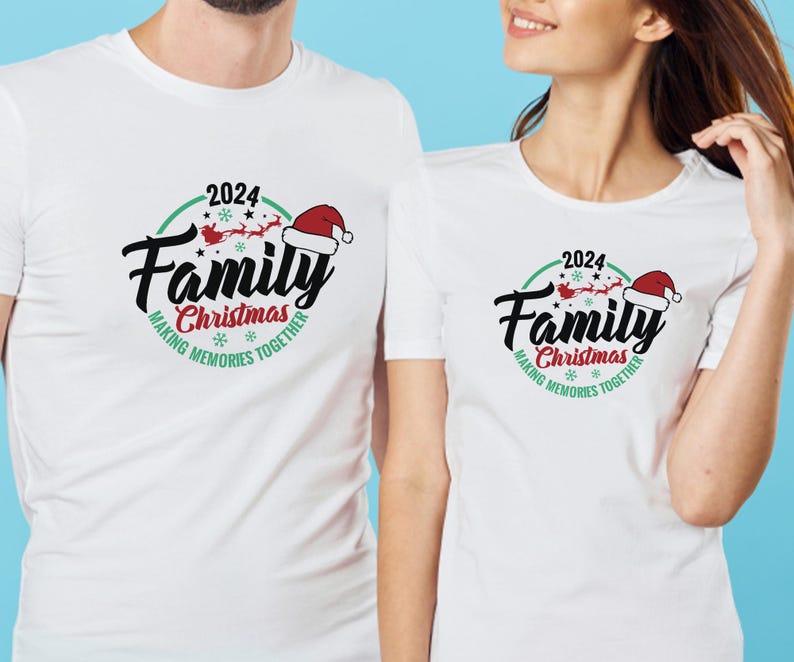 Family Christmas 2024 Svg, Cricut, Sublimation Family Svg, Together Svg