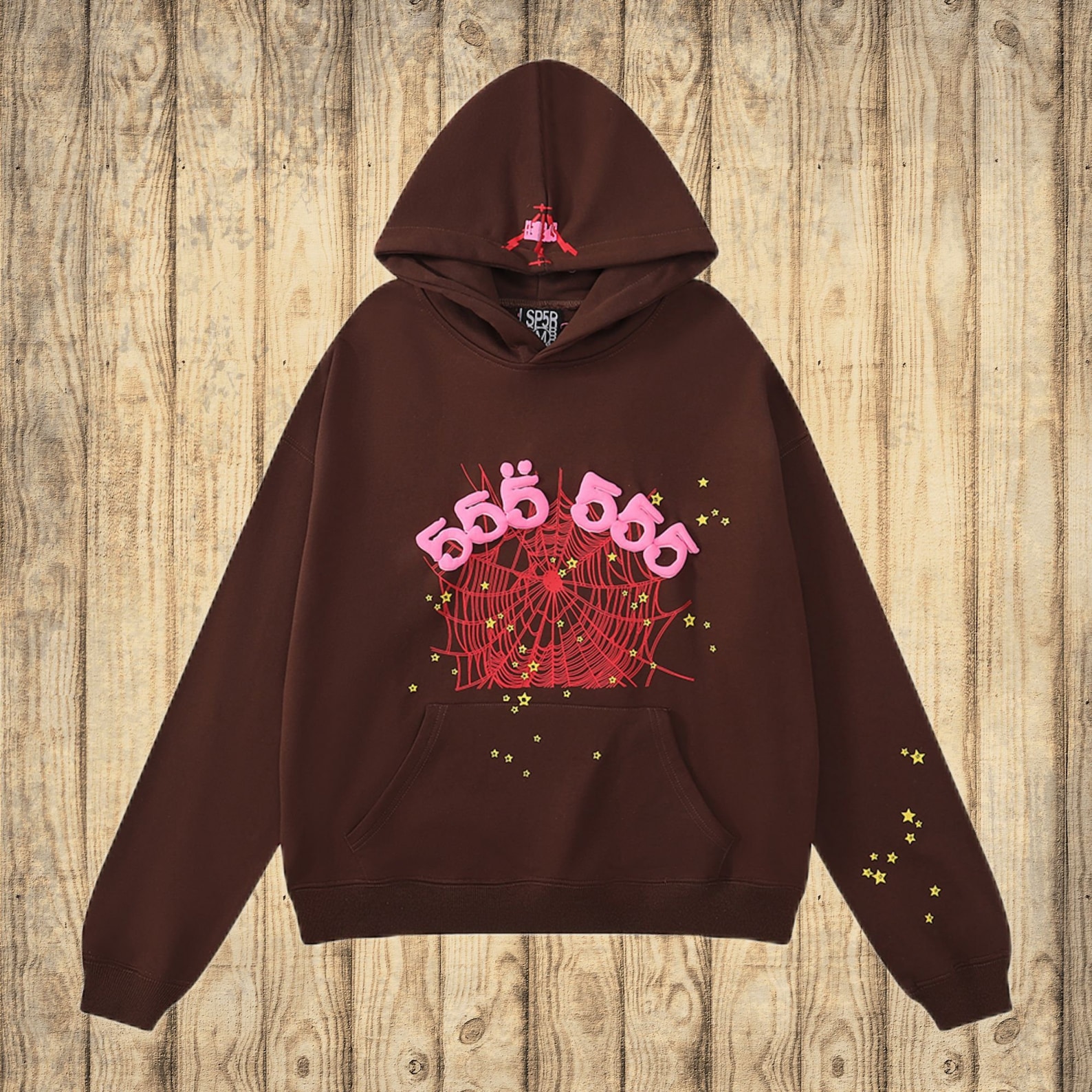 Kids Pink Spider Hoodie YEOU Women Rhinestone Y2K Spider