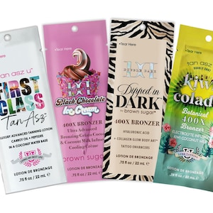 Brown Sugar Tan Asz U Tanning Lotion 4 Pack