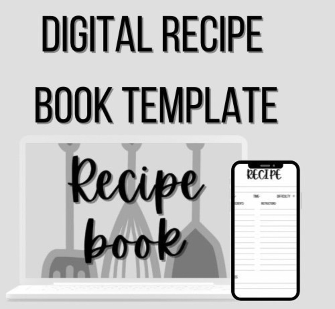 digital-recipe-book-template-to-print-at-home-recipe-sheet-etsy