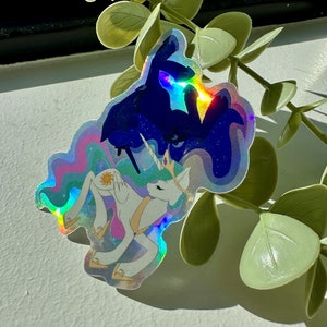 celestia and luna sticker