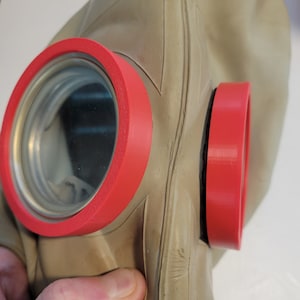 Color Lens Rings for GP5, Cosplay, Milsim, Costume, Breath, Lens 3D Printed