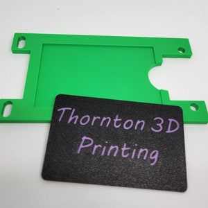 Credit Card Jig for Fiber/Hobby/CO2/UV/Galvo/XTool Lasers