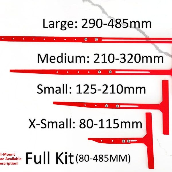 Adjustable Focusing Tools for Laser Engraver (Lengths span from 80-485mm) Fiber/Hobby/IR/CO2 Lasers