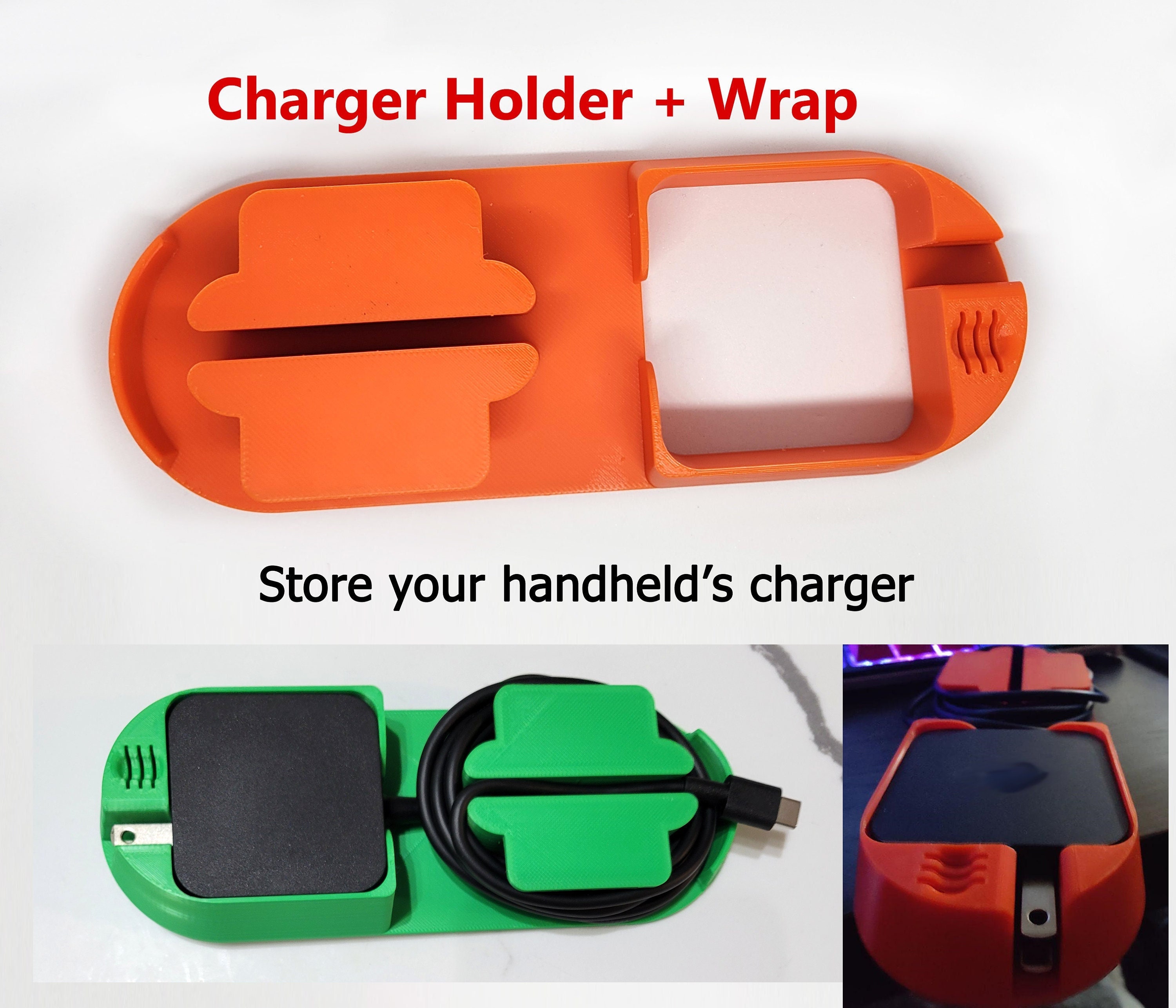Charger Wrap for OLED OR Standard Deck with 3x MicroSD card slot