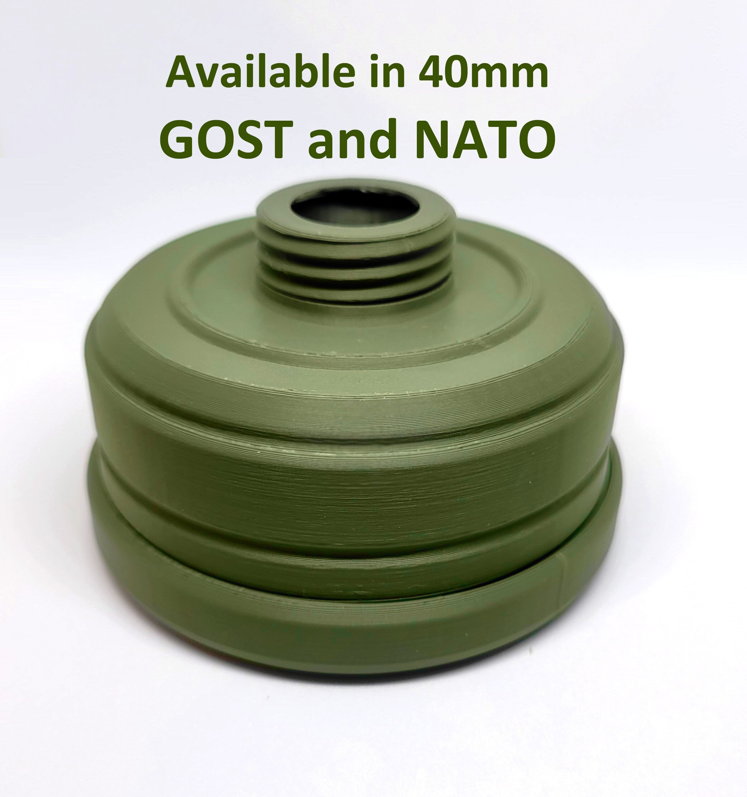 Prop GOST NATO 40MM Gas Mask Filter for GP5 GP7 and Other Gas