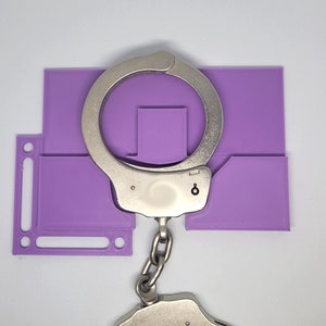 Handcuff Engraving Jig for Fiber Hobby CO2 UV Galvo Lasers