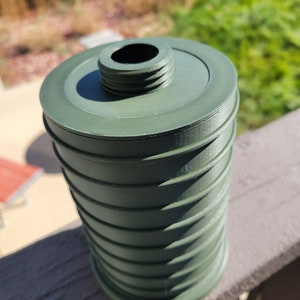 Prop GOST/NATO 40MM Gas Mask Filter for GP5, GP7, and other gas masks Cosplay Replica Dummy filter, Coffee Can Version eo-16 eo-14 style